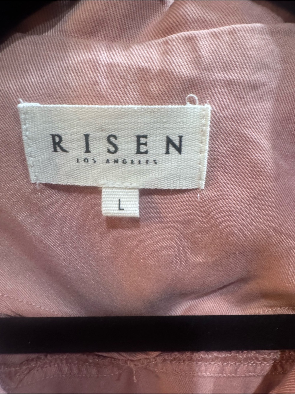 Risen Women's Blush Drawstring Utility Jacket - Picture 3 of 4